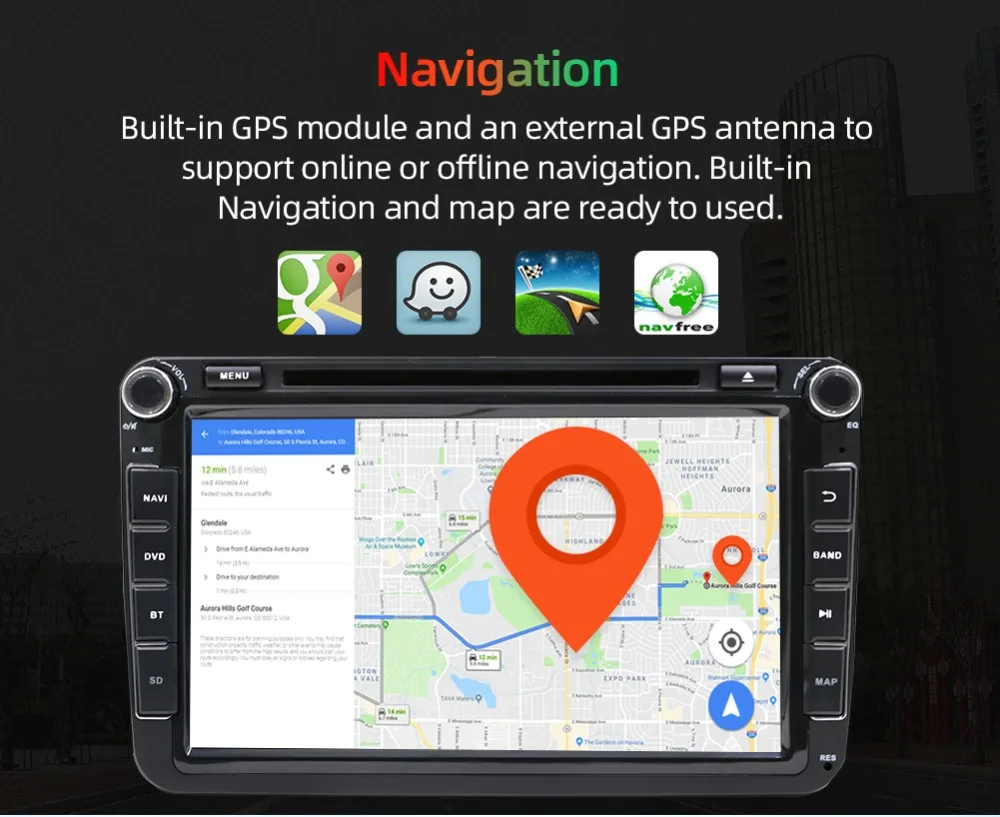 Android 9 автомобильный dvd-плеер gps навигация автомобильная радио для Volkswag/Golf/Tiguan/Skoda/Seat/Altea/Skoda Wifi Bluetooth Камера заднего вида PX6