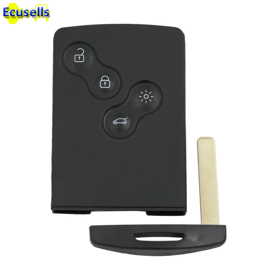 Чехол брелок для смарт карты с дистанционным управлением Renault Laguna Koleos Clio 4 Megane Scenic