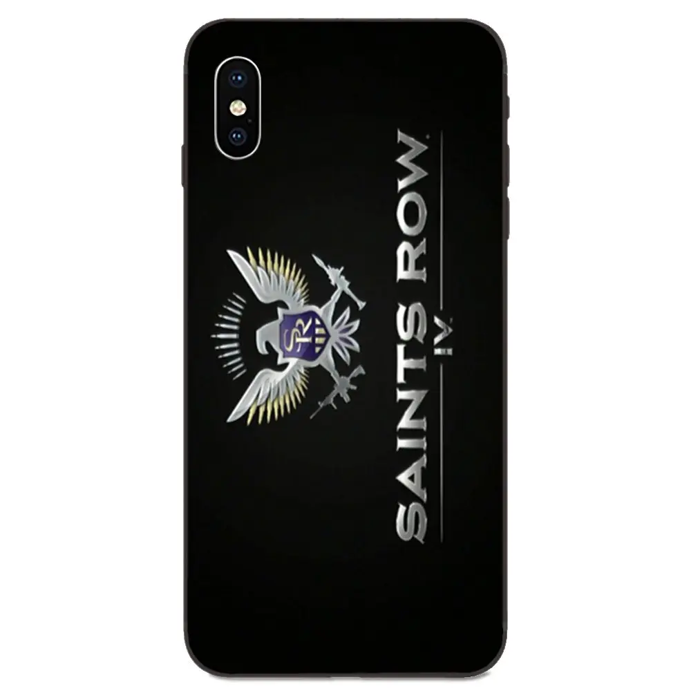 Чехол из ТПУ Game Saints Row 3 для Apple iPhone 4 4S 5 5S SE 6 6S 7 8 11 Plus X XS Max XR Pro Max|Чехлы-накладки| |