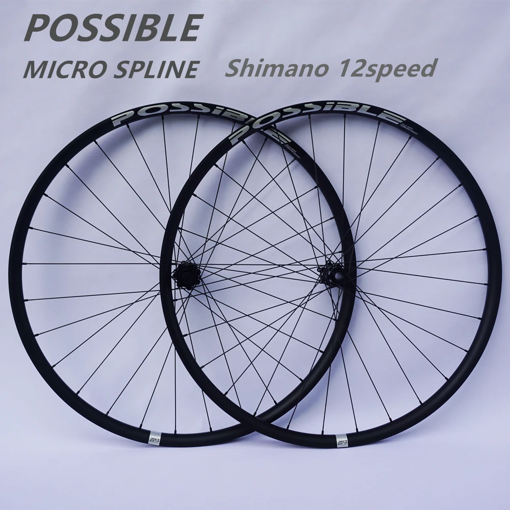 12 Скоростей MICRO SPLINE Hub XT M8100 M7100 29H 100/110x15 мм 142/148x12 29er 27 5 er XC горный велосипед Wheelset BOOST