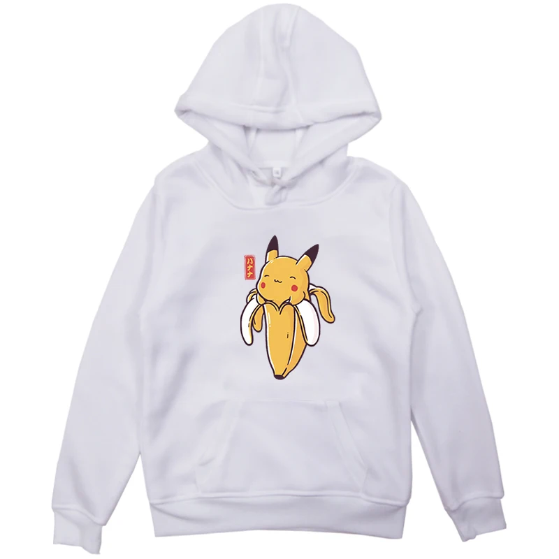 Hoodies 1 Толстовки с капюшоном для мальчиков и девочек с принтом «Покемон»; детские толстовки с Пикачу; сезон осень-зима; толстовка с капюшоном для малышей; детская бархатная верхняя одежда - Цвет: Hoodies 1