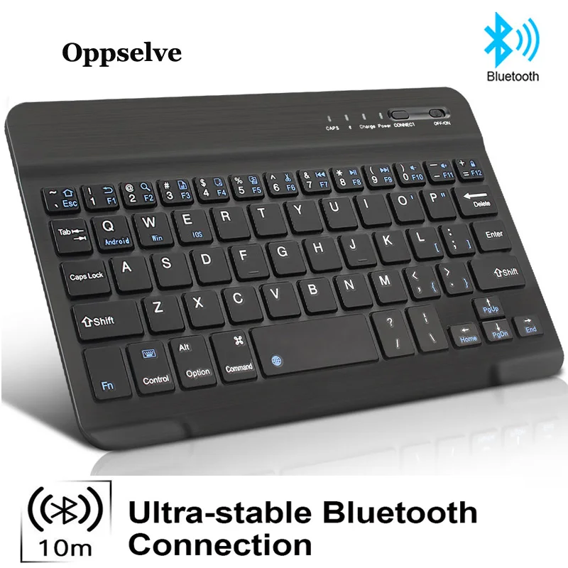 

Bluetooth Wireless Keyboard Keyboard For iPad Mac iPhone PC Tablet Rechargeable Multifunctional Keyboard For Android IOS Windows