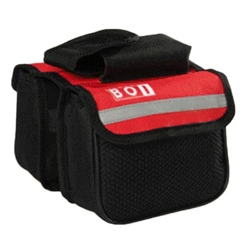 

2L Cycling Bicycle Bike Top Frame Front Pannier Saddle Tube Double Side Bag Double Pouch 4 Colors 2020 New Arrival