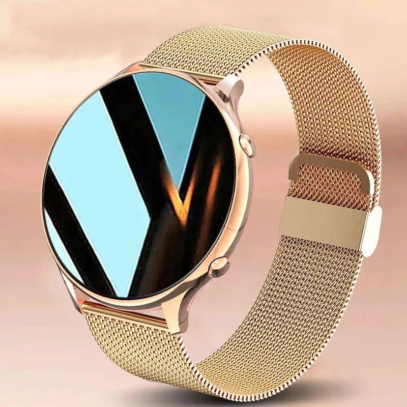 Новинка 2021 модные женские Смарт-часы сенсорный экран водонепроницаемый браслет