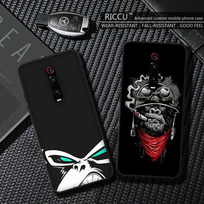 

Amazing Monkey Chimpanzee Phone Case For RedMi K30 K20 pro 9 8 7 6 9A 8A 7A 6A GO 4X S2 6pro 5 5plus phone Covers