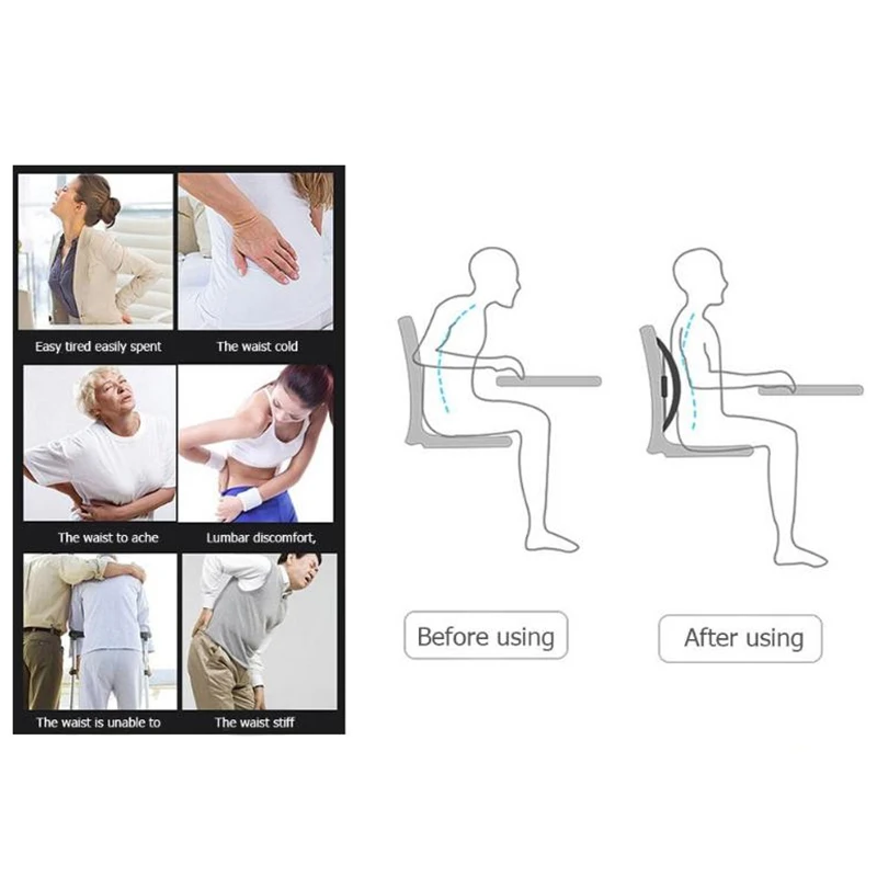 Магнитный массаж спины расслабляющий Растяжитель мышц лечебный Корректор