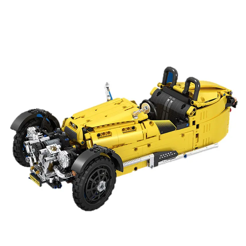 

838 Pcs Tricycle Cars Model Lepining Building Block Racing Car Speed Technic Series Brick Set Toys Gift Toy For Children Kids