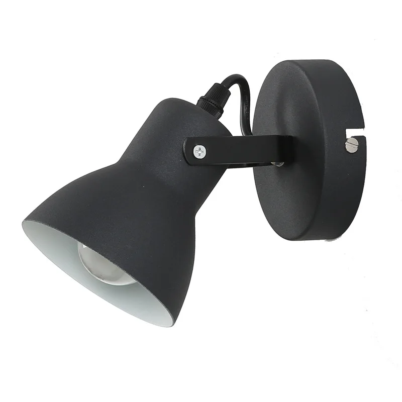 

Wall Light fixtures Nordic Wall Sconce Lamps Macaron Edison Metal Lamp Aisle Lights Corridor Lamp Bedside Reading Light E27