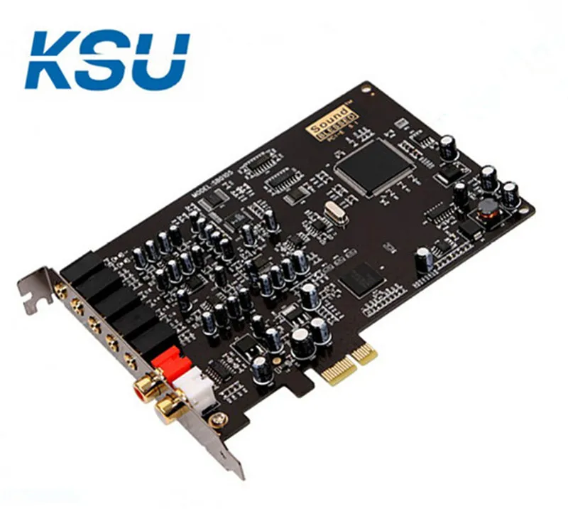 Звуковая карта для NATURE SOUND BLESSED PCI E 5 1 оригинальная звуковая SN0105 SB0105 PCIE XP WINDOWS