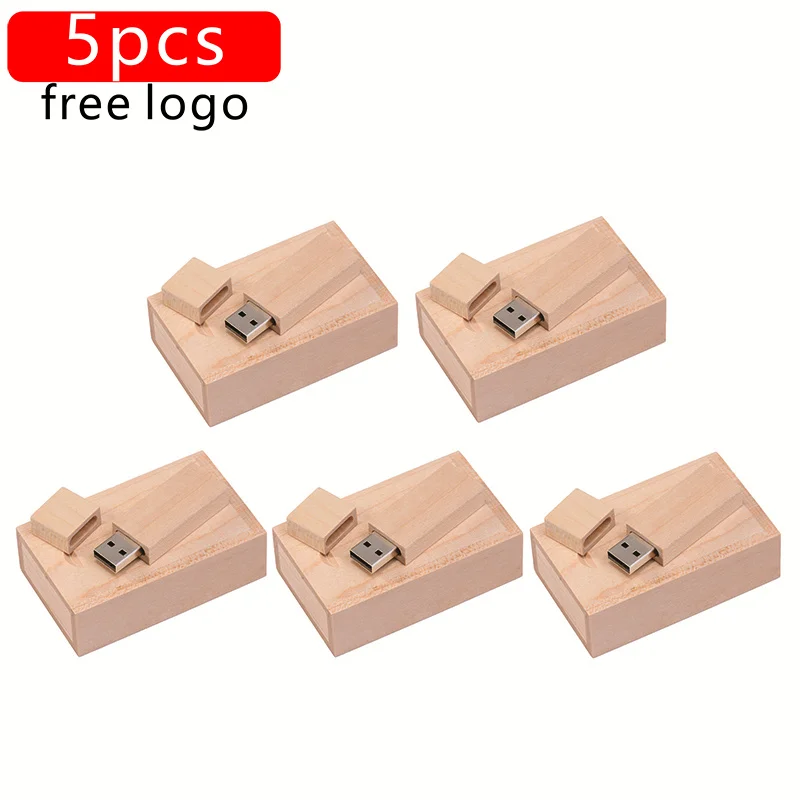 

Usb-флеш-накопитель JASTER деревянный, 8/16/32 ГБ, 5 шт./лот