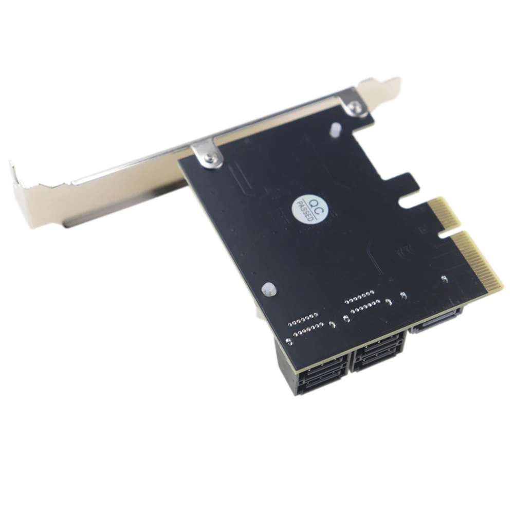 PCI Express 3 0x4 до 5 портов SATA III 6 Гбит/с Контроллер Расширения карта Поддержка порт