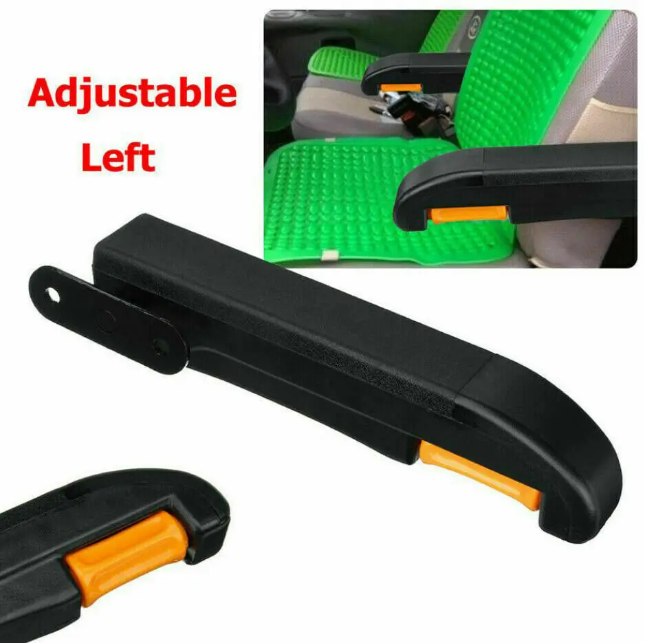 

1 Pcs Black Left Side Modified Armrest Handrail for RV Truck Van 90° Adjustable