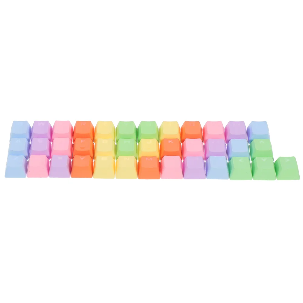 

1 set of Colorful Keyboard Key Cap Home Computer DIY Keycaps Kit Keyboard Supply