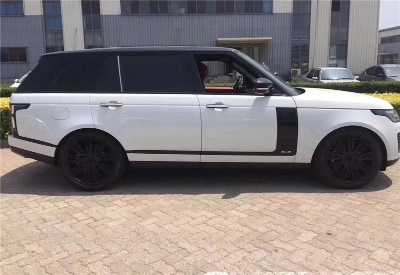 Автомобильные аксессуары для Land Rover Range комплект отделки двери серебристая