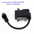 1 шт. черная катушка зажигания 537038501 прочная для триммера Husqvarna 235R 232R 225R