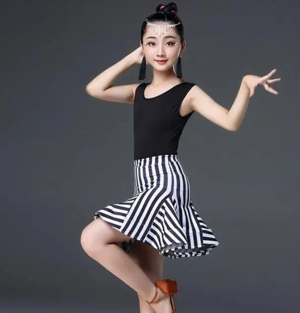 

Детское платье для латиноамериканских танцев, 1 компл./лот