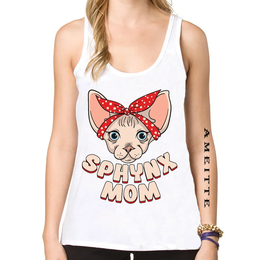 Женский жилет в винтажном стиле милые майки с принтом кактуса топы для девушек