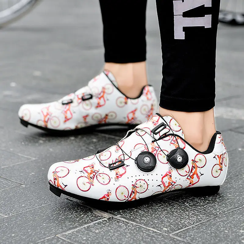 Профессиональная Обувь для езды на шоссейном велосипеде Всесезонная