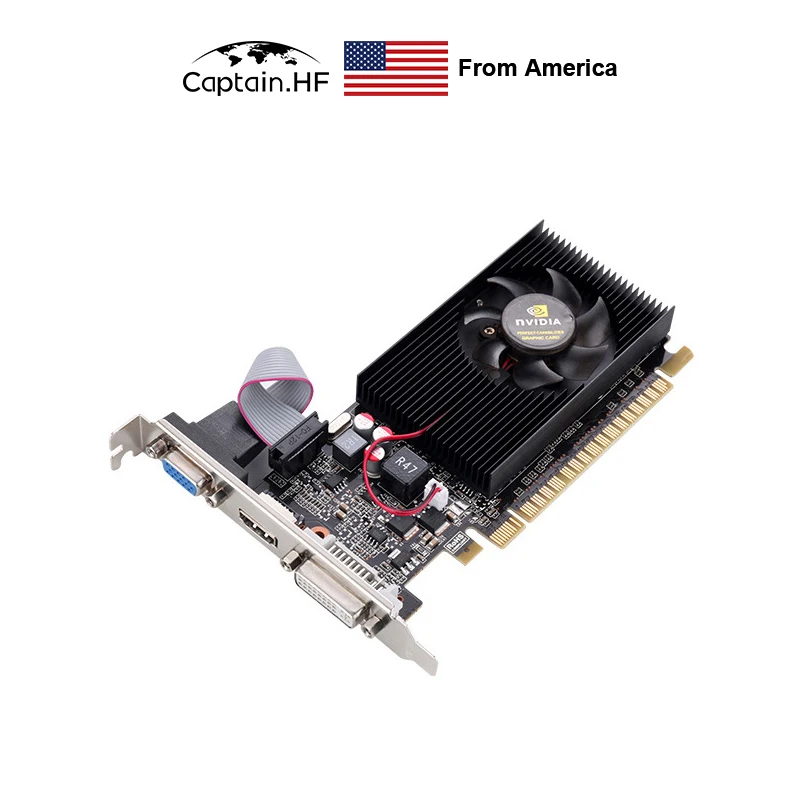 

Professional 2GB DDR3 Game Video Card 128Bit HDMI DVI VGA GPU Graphics Card For NVIDIA PC Gaming