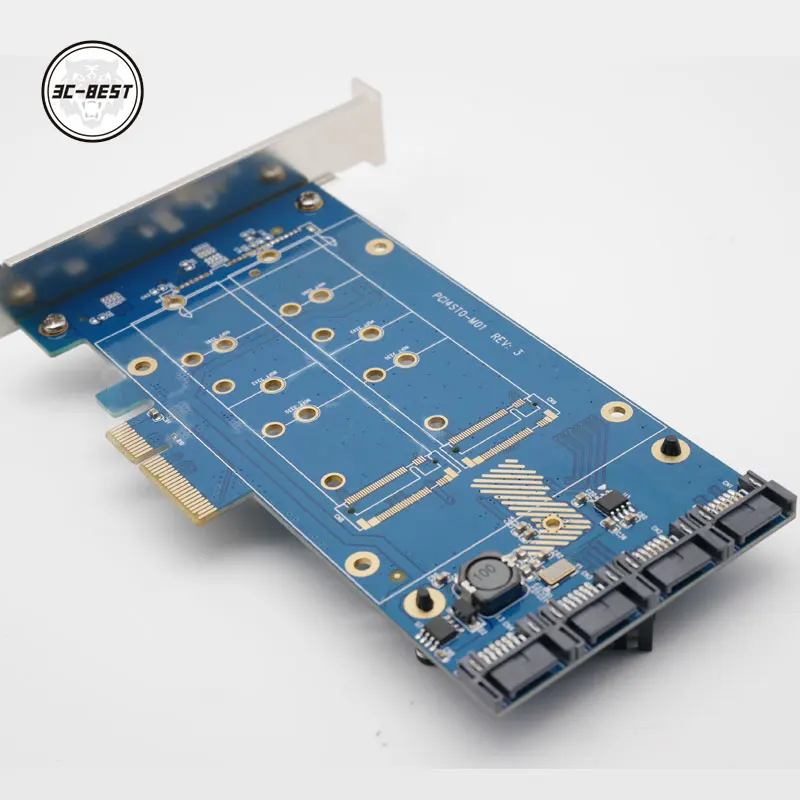 Marvell Chip Set RAID Array Card FOR SATA3.0 add-on PCIe