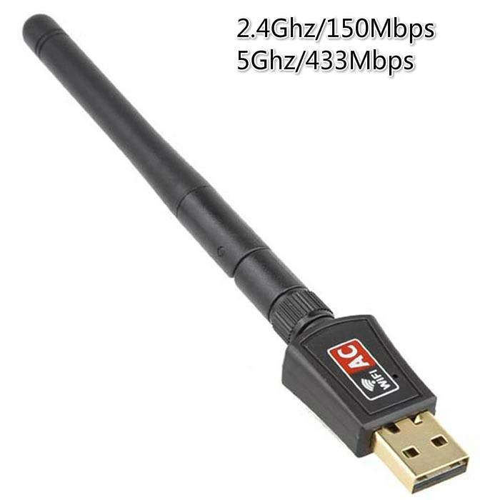 802.11b/G/n/AC Двухдиапазонный 600 Мбит/с RTL8811CU беспроводной USB Wi-Fi адаптер с 2 4G и 5 8G
