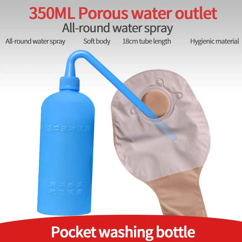 Ostomy Bag Flushing Pot Stool Bag Anus Bag Flushing Bottle Ostomy Bag Flushing Device Stoma Care Products Cleaning And Cleaning