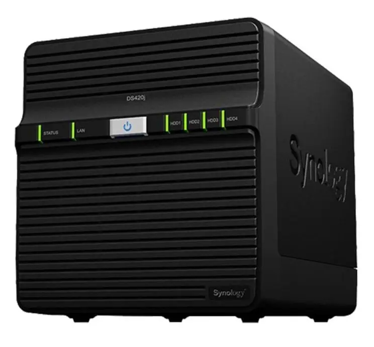 Synology DS420J NAS 4 bays Network Cloud Storage Server Diskless