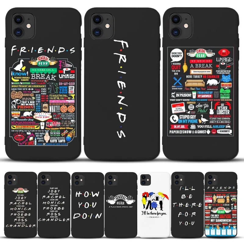 Классический центральный Кофейня кофе друг ТВ чехол для iphone 6s 7 8 плюс Чехол 12 11 Pro