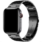 Металлический ремешок из нержавеющей стали для Apple Watch 6, 5, 4, 3, SE, 42, 38, 40 мм, 44 мм, регулируемый браслет для Iwatch