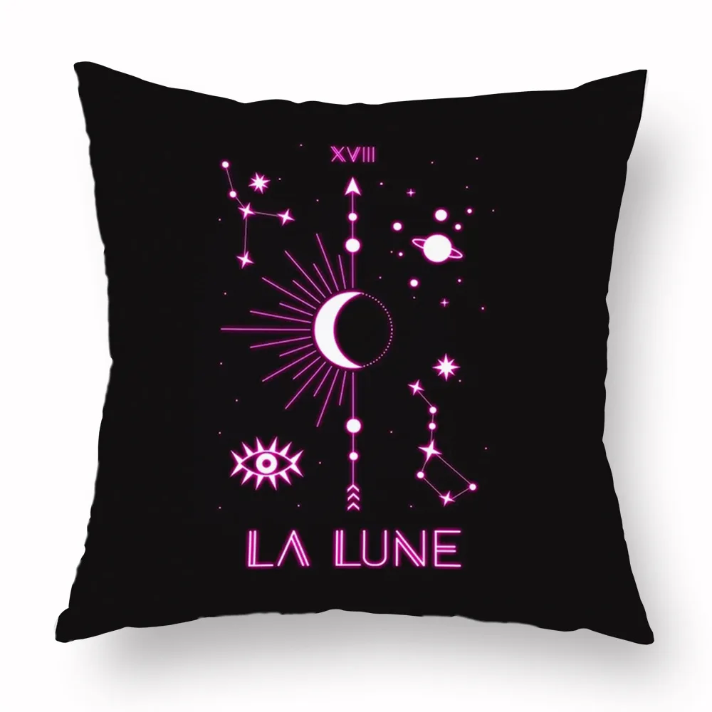 45x45cm Home Decor Vintage Pillowcases Decorative Polyester Sofa Car Seat Chair Throw Pillow Case Boho Astrology Cushion Covers |