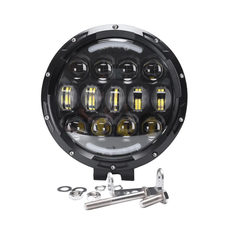 Светодиодный рабочий светильник 105 Вт 7 дюймов светодиодный дальнего/ближнего