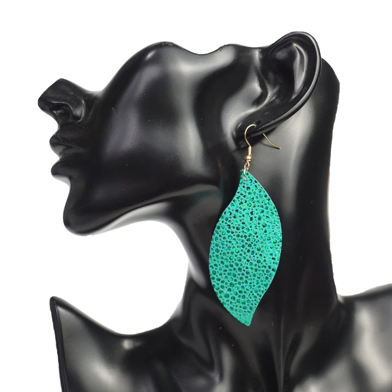 Серьги подвески женские из натуральной козьей кожи с перьями|Серьги-подвески| |