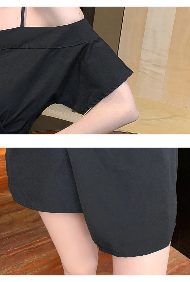 

Women's Dress Fashion Casual Dresses Short Sleeve Asymmetric Dress Solid Color Summer New Korean Sexy Pullover