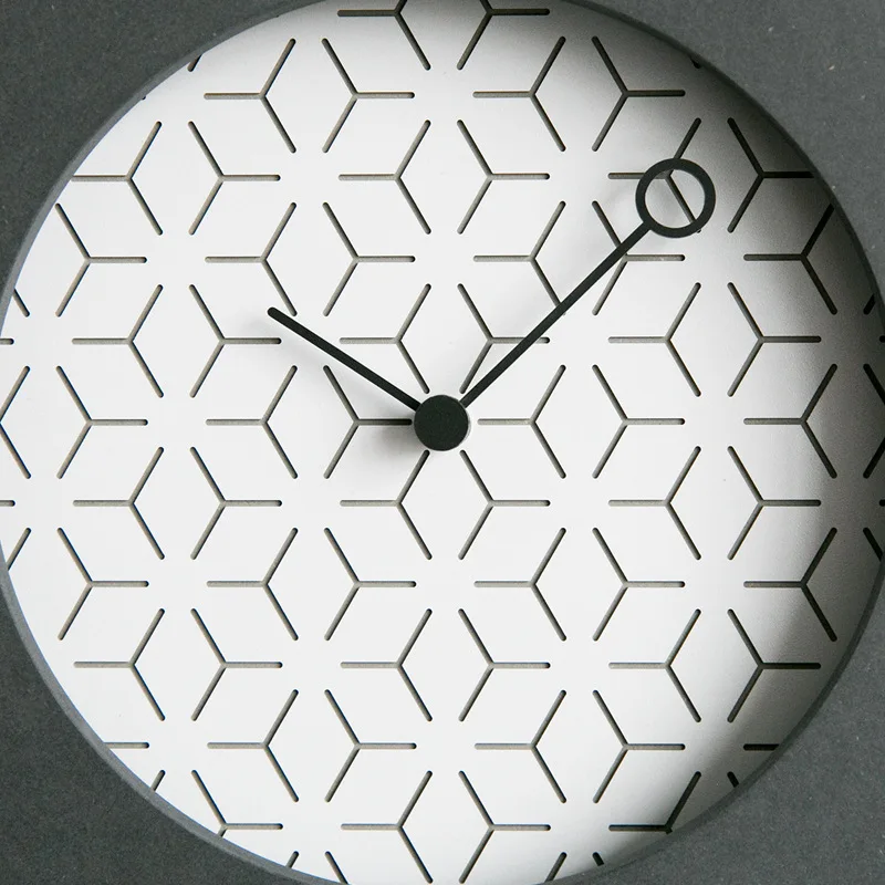 Nordic Minimalist Wall Clock Mute Personality Pendulum Fashion Creative Bedroom Modern Design DD6WC | Дом и сад