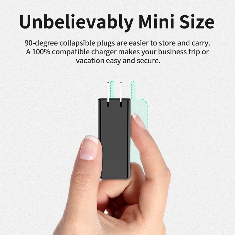 usb c wall charger 65w fast portable 2 port charger gan tech type c charging pd 3 0 power adapter for iphone huawei xiaomi free global shipping
