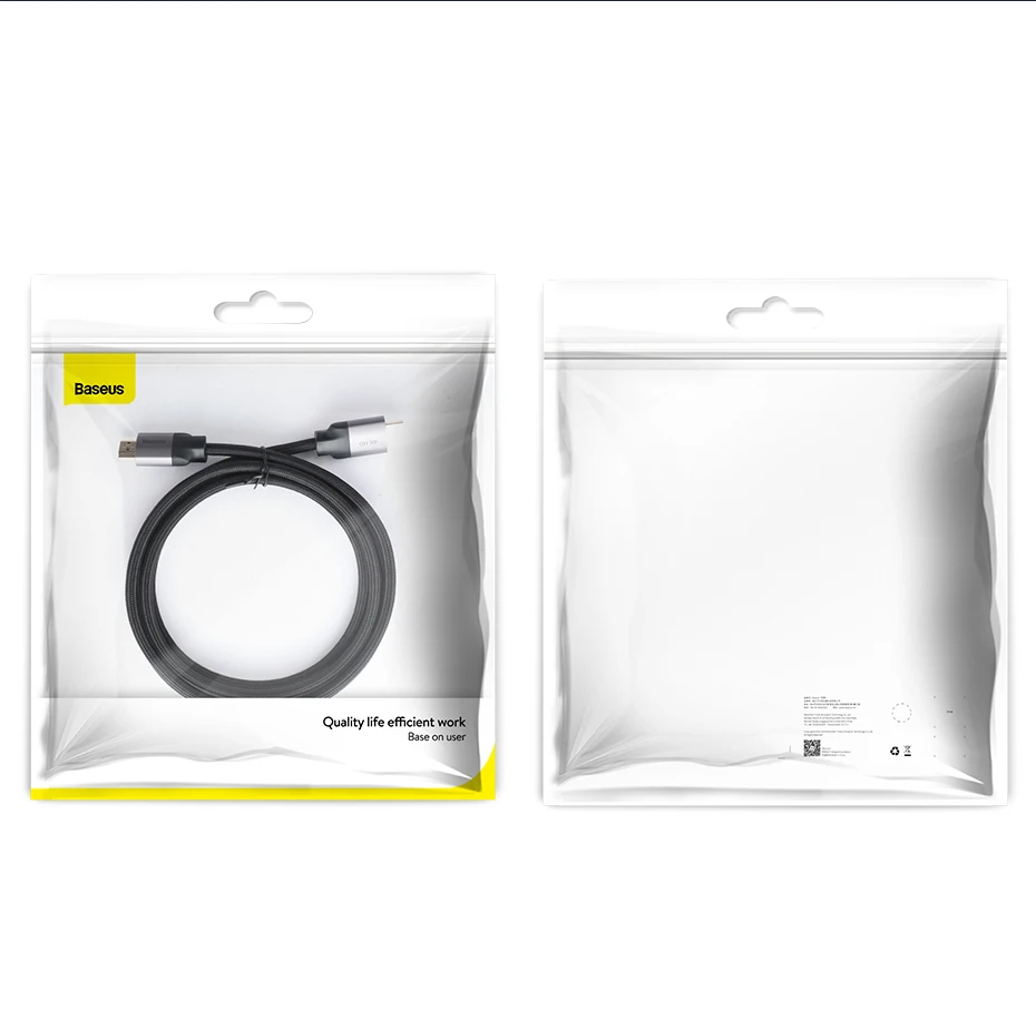 Baseus HDMI кабель 4K 60HZ HDMI к HDMI 2,0 удлинитель разветвитель Кабель для переключатель телевизора проектор ноутбук офис видео кабель HDMI