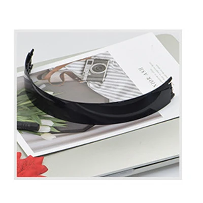 Glossy black Запасной шлем оголовье дуги части для Beat Solo 2 3 Беспроводная Bluetooth оболочка наушников поверхность глянцевая A10.8 - Цвет: Glossy black