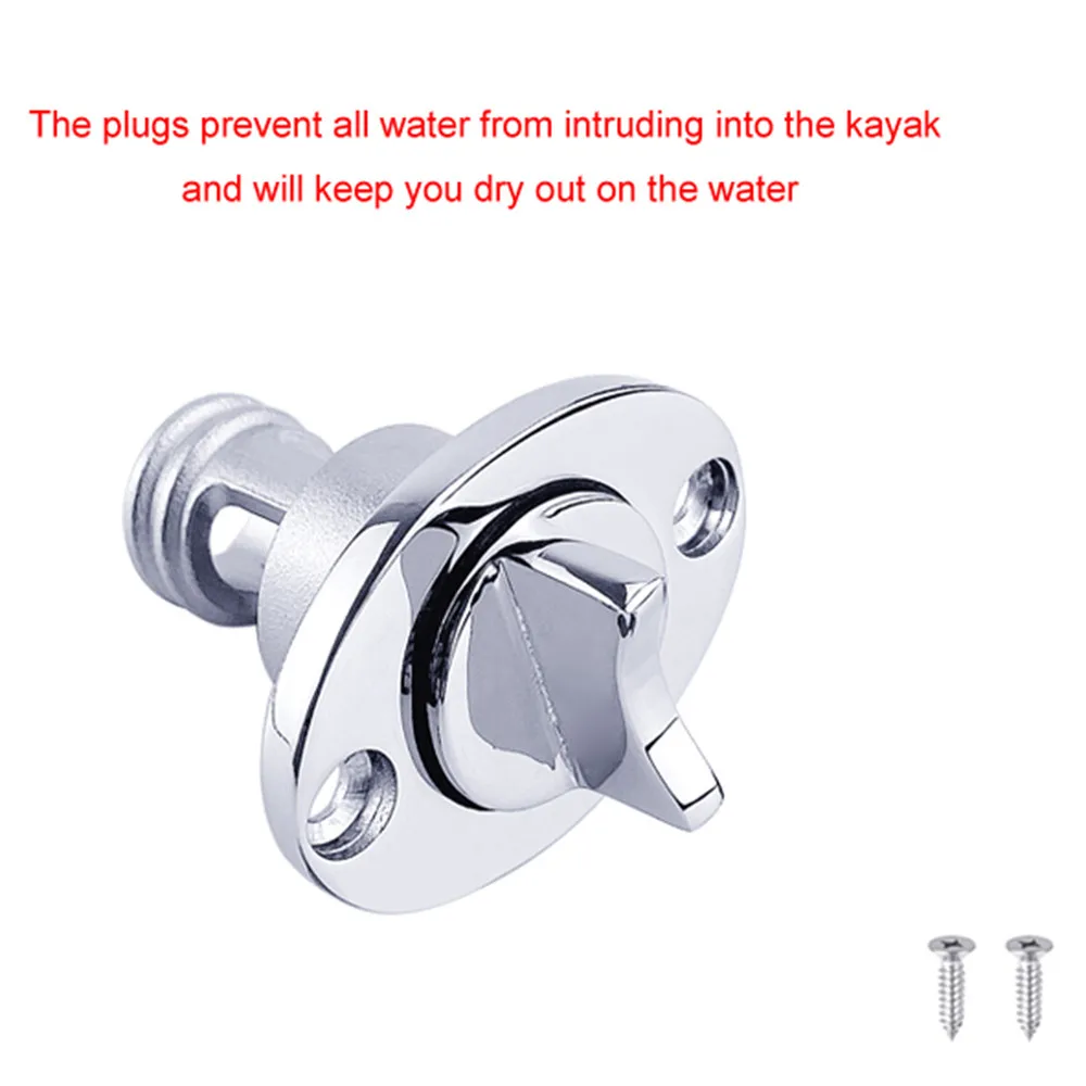 

1.97x1.46inch Boat Bung Drain Plug Kit Boat Bilge Drain Plug Bung Drain
