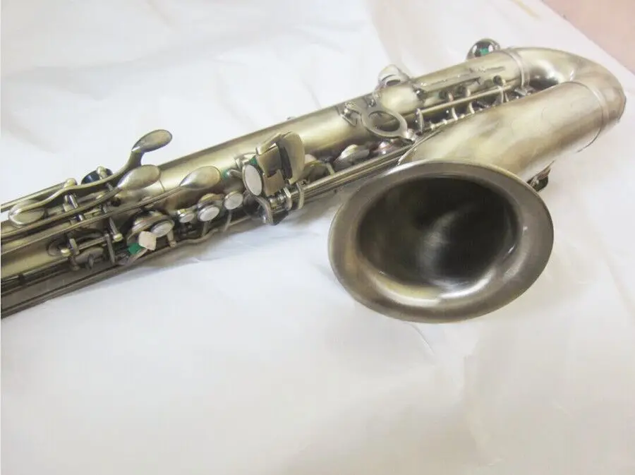 Саксофон тенор Бесплатная доставка инструмент саксофон с проволокой из бронзы и
