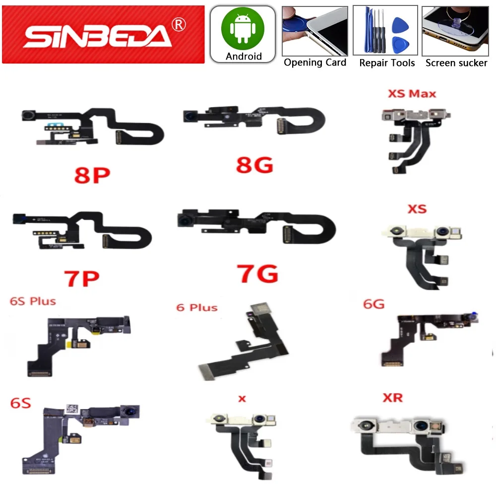 Оригинальный гибкий кабель для фронтальной камеры iPhone 6G 6Plus 6s Plus 7G 7Plus 8G 8Plus