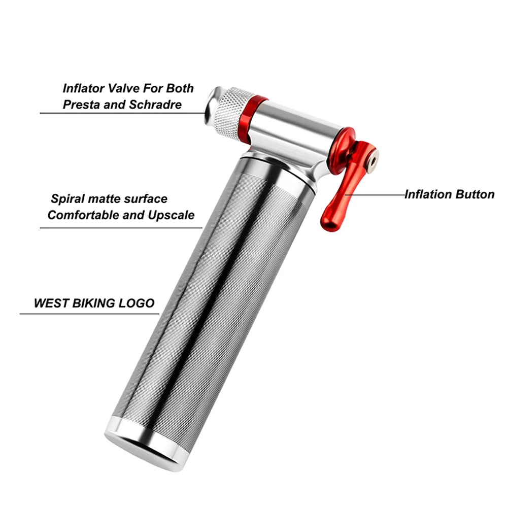 

Bicycle Mini Inflator Mountain Bike Accessories Portable Mini Pump Lightweight And Easy To Install And Convenient