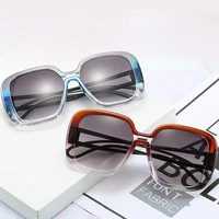 fashion oversized square sunglasses women vintage colorful square lens eyewear popular men sun glasses shades uv400