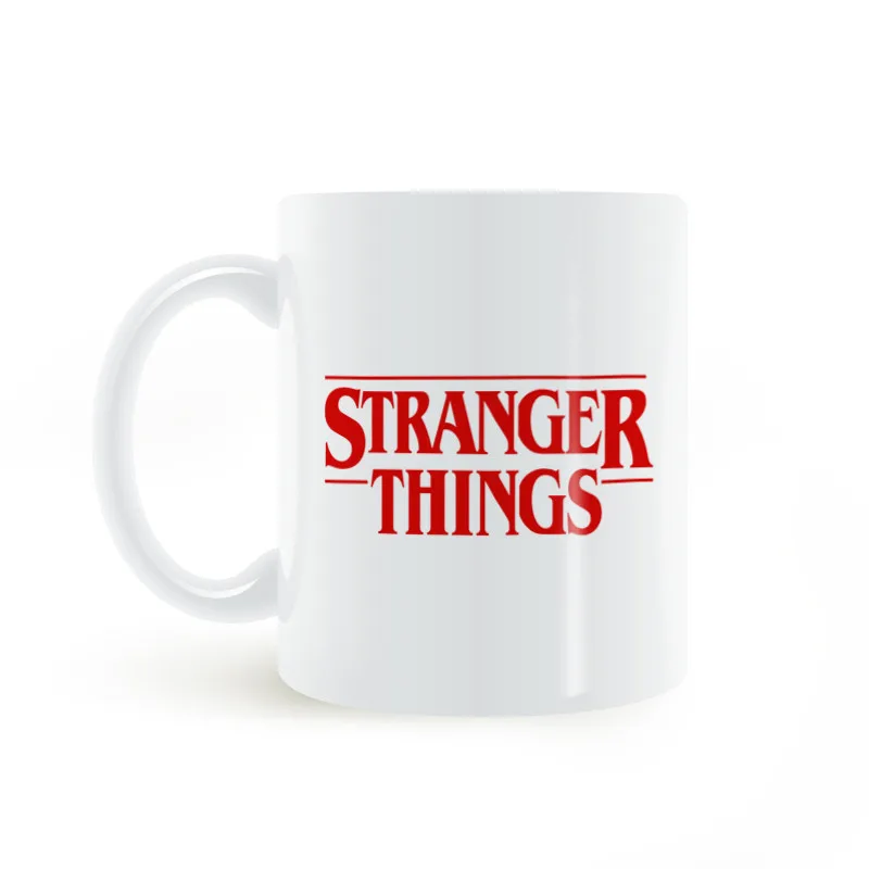 Кружка для телевизора Strange Things 320 мл кофейная кружка из белой керамики молочные