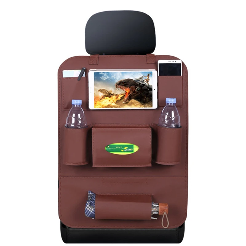 

"Car Seat Back Organizer Multi-Function Car Organizer Seat Back Hanging Bag Touch Screen Tablet Holder Universal High Quality L