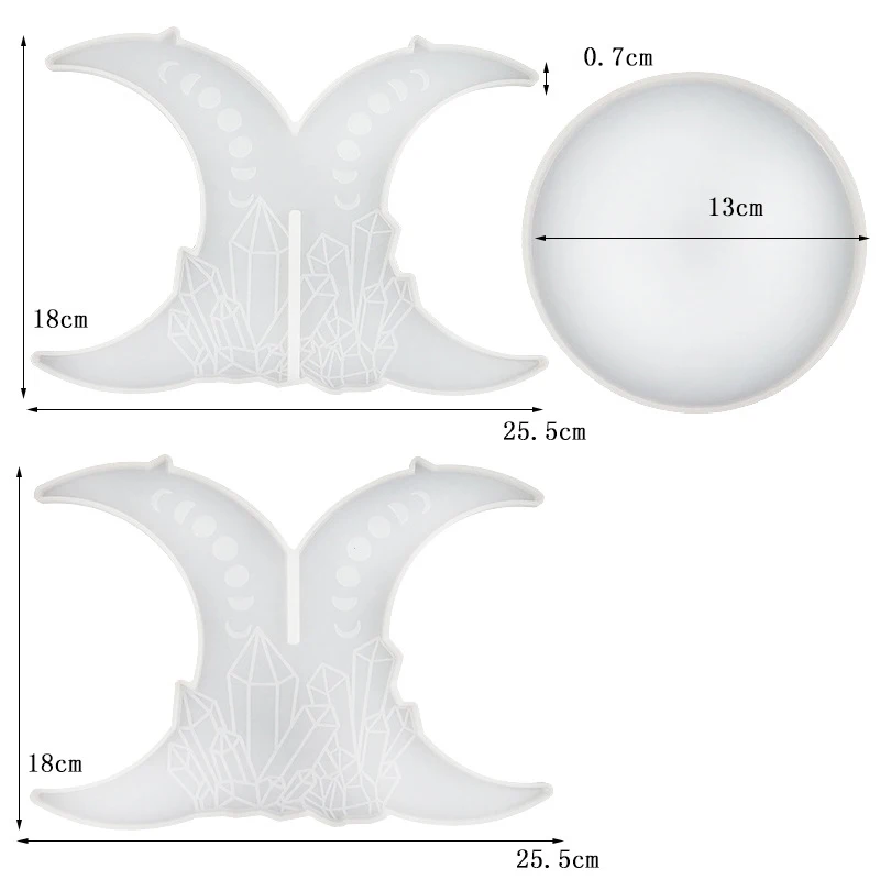 

Potted Plant Stand Resin Mold Holder For Casting Epoxy Resin Mold For DIY Making Crafts Desktop Jewelry Storage Home Decoration