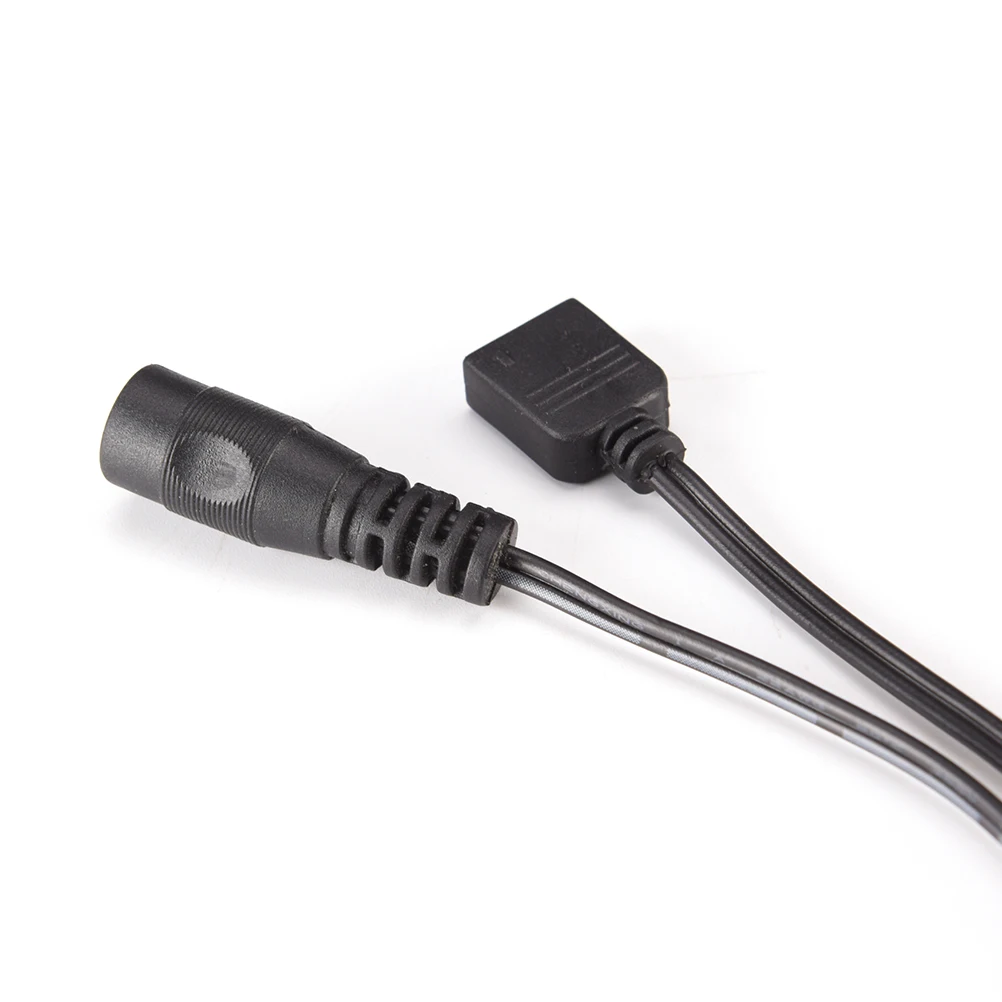 Black Color 4 Pin 0.6m Female LED Connector Cord Extend Wire for 3528 5050 RGB Strip 4pin Extension Cable DC Power 60cm | Обустройство