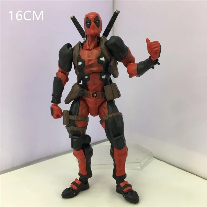 Супер герой фигурки фигурка сидя X Men Дэдпул ПВХ men украшение игрушки|Игровые и