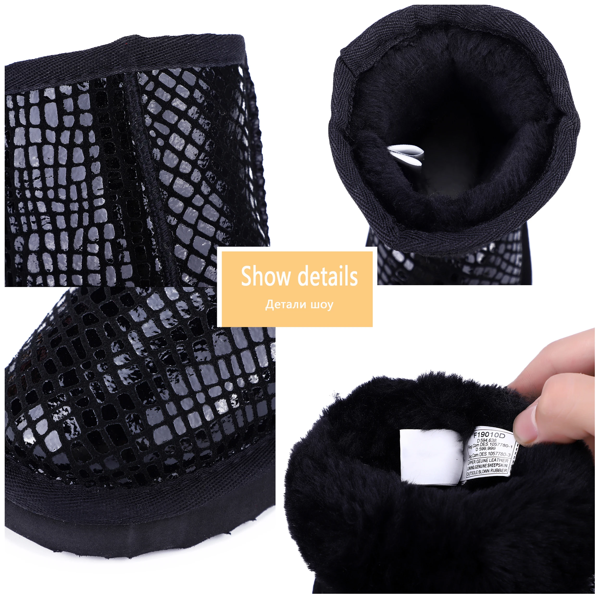 HABUCKN новые австралийские Классические Горячие Продажи Модные из натуральной