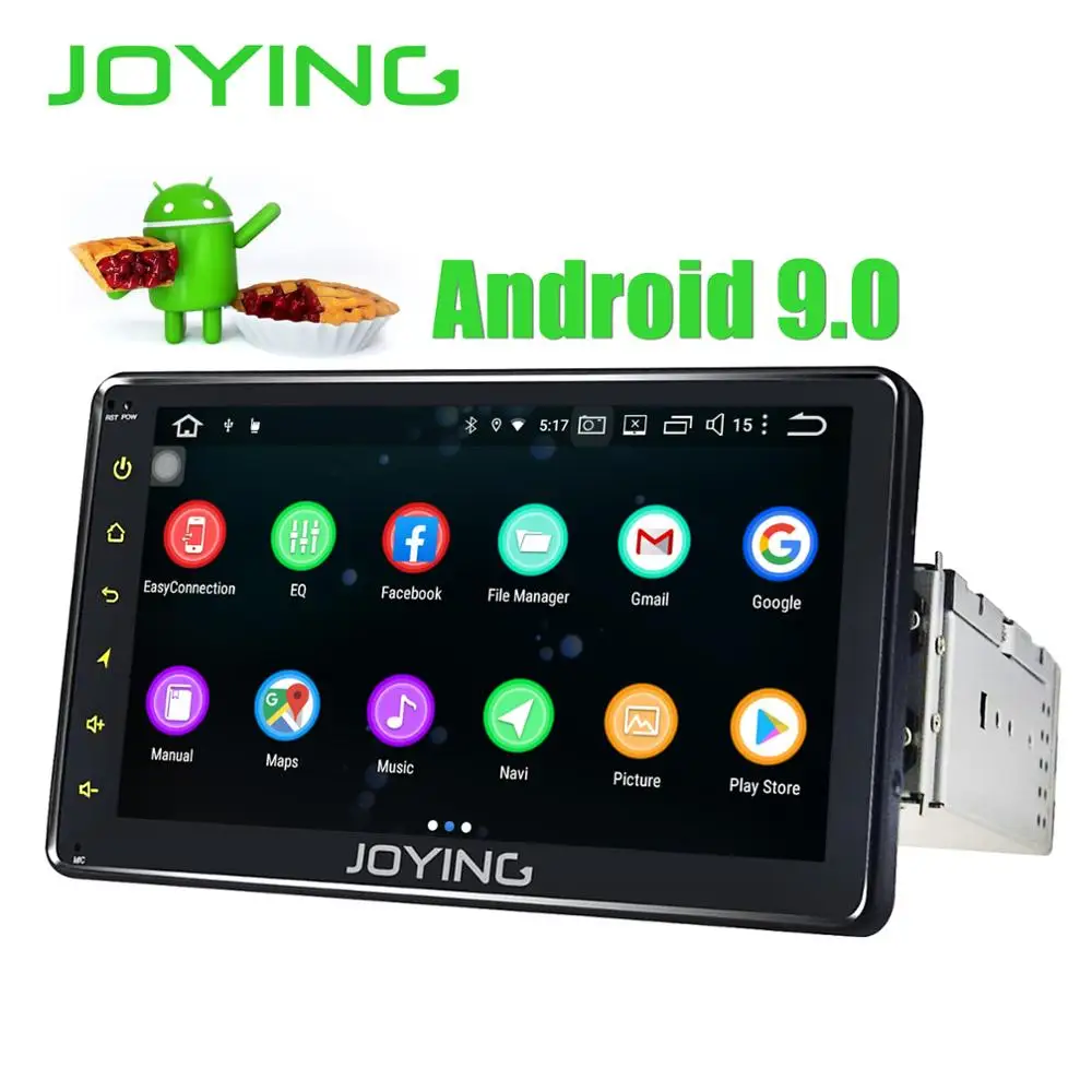 JOYING Универсальный 1 din android 9,0 автомобильный мультимедийный плеер головное устройство 7 ''четырехъядерный 2 Гб wifi BT Поддержка сплит-экран зеркальная связь HD