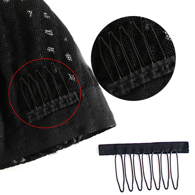 Парик из нержавеющей стали гребни для париков колпачки поставка с фабрики зажимы